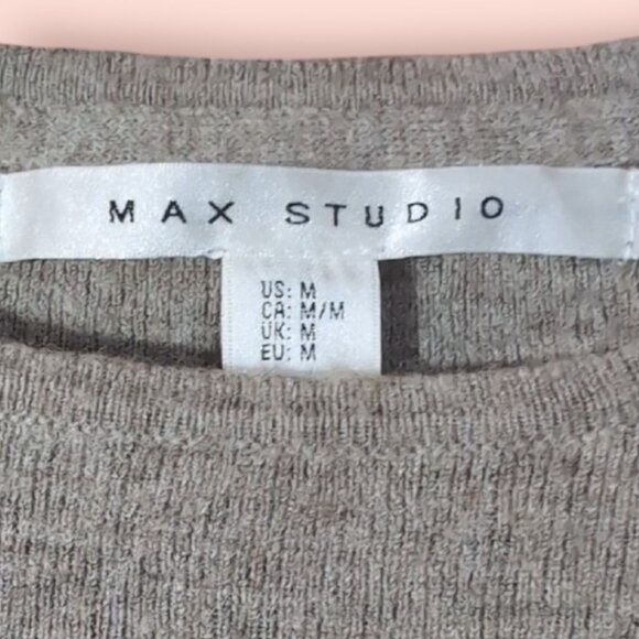 Max Studio 50% Merino Wool Top - Picture 4 of 4